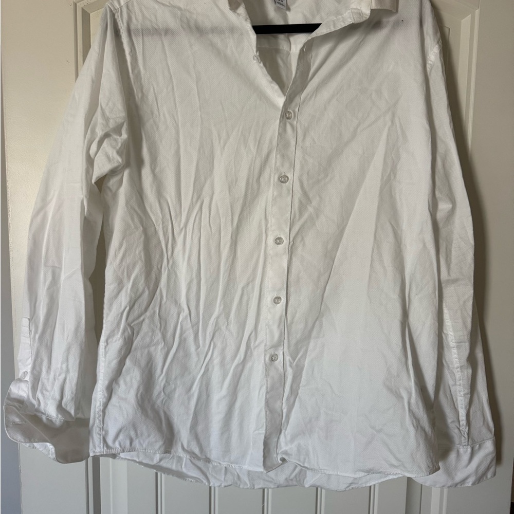 Bar III White Dress Shirt for Men